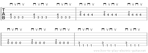 cool alternate picking exercise
