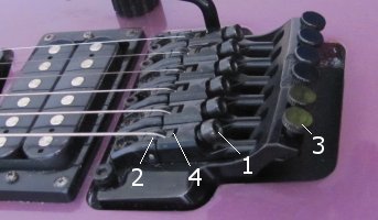 Ibanez Edge III tremolo bar